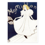 Maio Milton Henri 1895 de Toulouse-Lautrec Cartões Postais