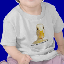 mais quackers satisfazem? t - shirts