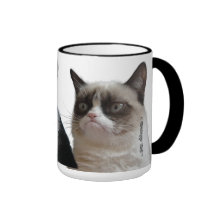 ™ mal-humorado do gato - o gato e o Pokey mal-humo Canecas
