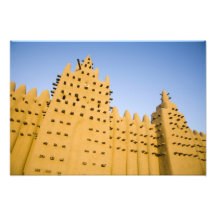 Mali, Djenne. Mesquita grande Impressão Fotográficas
