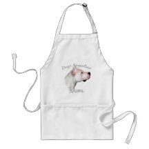 Mamã 2 de Dogo Argentino Aventais