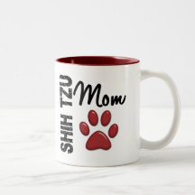 Mamã 2 de Shih Tzu Canecas