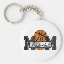 Mamã do basquetebol chaveiros