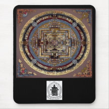 Mandala de Kalachakra um Mousepad