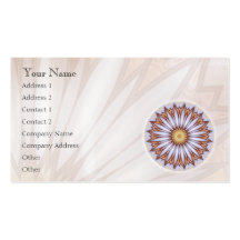 Mandala deliciosa - cartão de visita