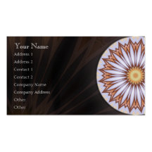 Mandala deliciosa - cartão de visita
