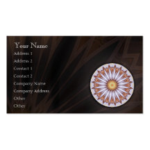 Mandala deliciosa - cartão de visita