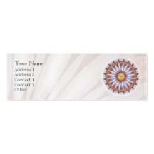 Mandala deliciosa - cartão de visita do perfil
