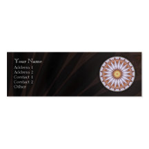 Mandala deliciosa - cartão de visita do perfil