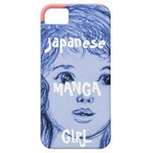 Manga japão da menina capas iPhone 5