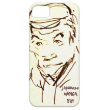 manga japão do menino iPhone 5 capa