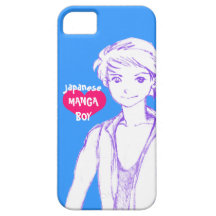 manga japão do menino iPhone 5 capa