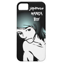 manga japão do menino iPhone 5 capa