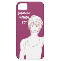manga japão do menino iPhone 5 capas