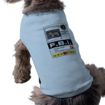 MANTEAU DOG FBI ROUPA PARA PETS