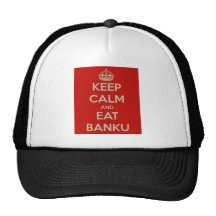 mantenha calmo e coma o banku bones