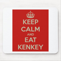 mantenha calmo e coma o kenkey mousepad