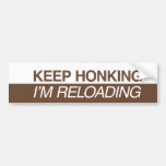 Mantenha-me Honking estão recarregando Adesivos