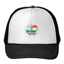 Mapa 2,0 da bandeira de Niger Bones