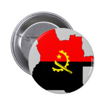Mapa da bandeira de Angola Botons