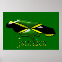 mapa verde preto do ouro 3D amarelo do poster de J