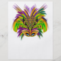 Mardi-Gras-Mask-The-Queen-V-3 Panfletos Personalizados