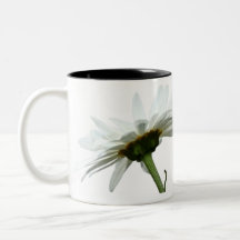 Margarida fresca caneca