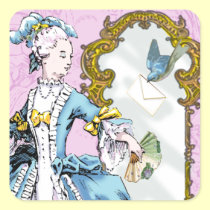 Marie Antoinette & Bluebird autocolantes