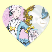 Marie Antoinette & Bluebird autocolantes