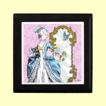 Marie Antoinette & Bluebird porta jóias