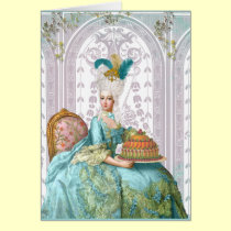Marie Antoinette no Aqua postais