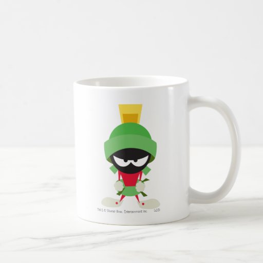 Marvin o Marciano pronto para atacar Caneca