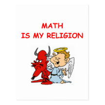 matemática cartao postal