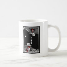 Material engraçado caneca