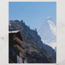 Matterhorn, Zermatt, suiça Panfleto Personalizados