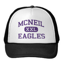 McNeil - Eagles - segundo grau - McNeil Arkansas Bonés