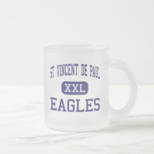 Meio Detroit de São Vicente De Paul Eagles Canecas