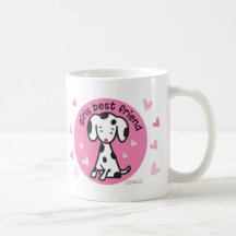 melhor amigo das meninas caneca