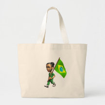 Menina brasileira bolsas