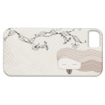 menina do cabelo capas de iPhone 5 Case-Mate