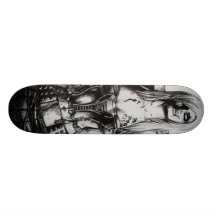 Menina do zombi skate