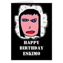 menina eskimo (2) cartoes