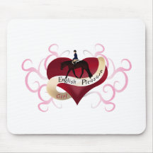 Menina inglesa do prazer mousepad