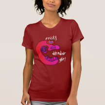 Menina resoluto do calendário tshirts