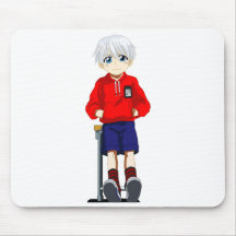 Menino do Anime Mousepads