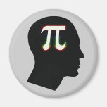Mente colorida do Pi - ímã Imã