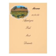 menu convites