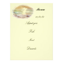 menu convites personalizado