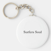 Mercadoria autêntica da alma dos surfistas chaveiro