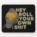 Merda engraçada mouse pad